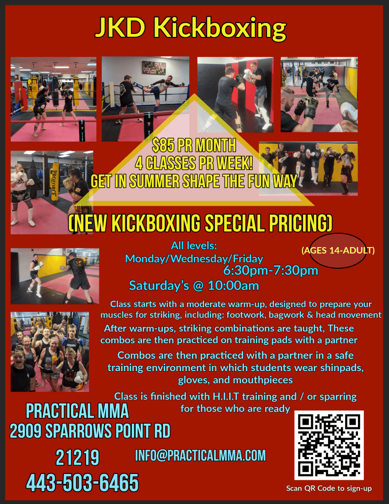 JKD Kickboxing Practical Mixed Martial Arts Baltimore, MD